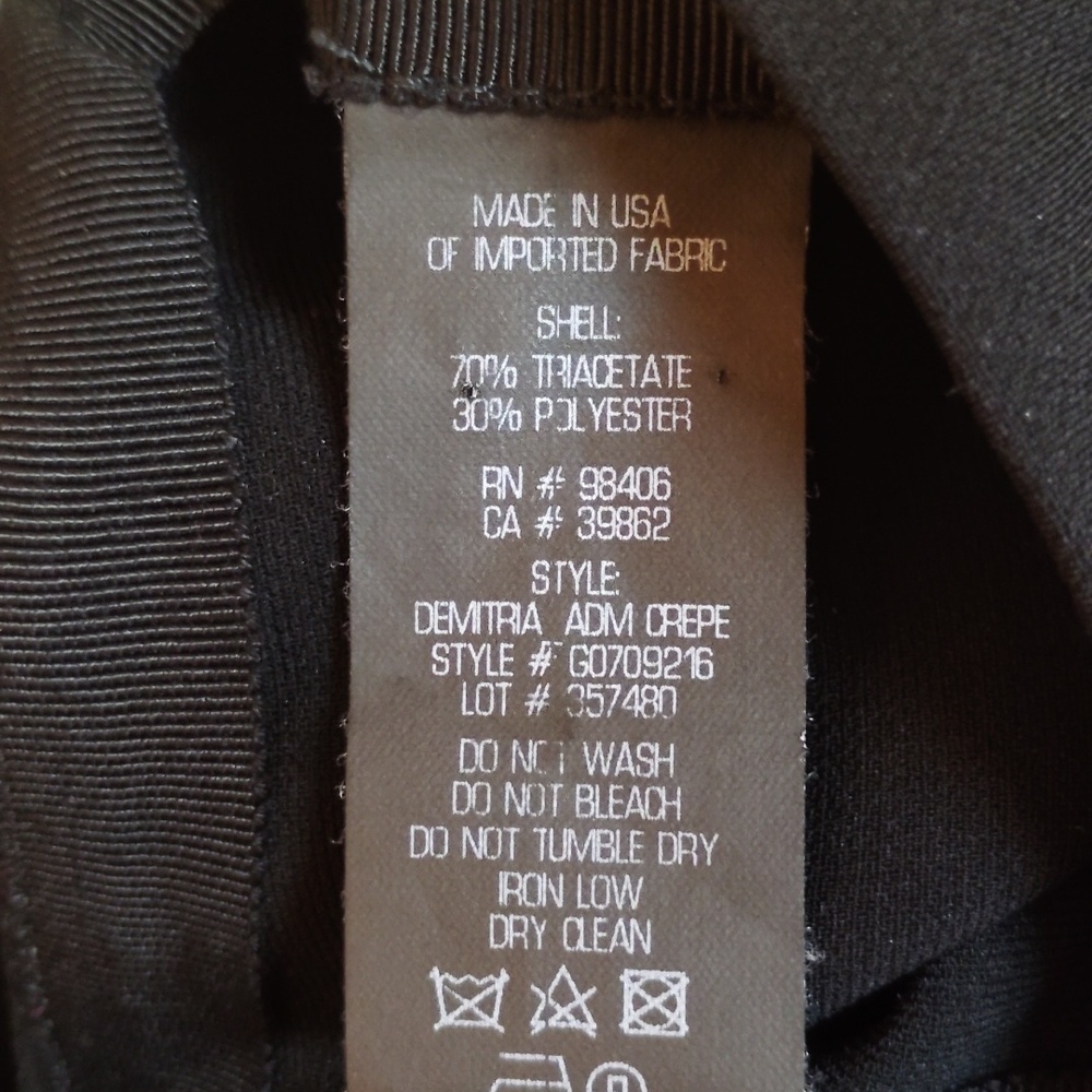 Theory Black Flare Women's Pants - Picture 6 of 8